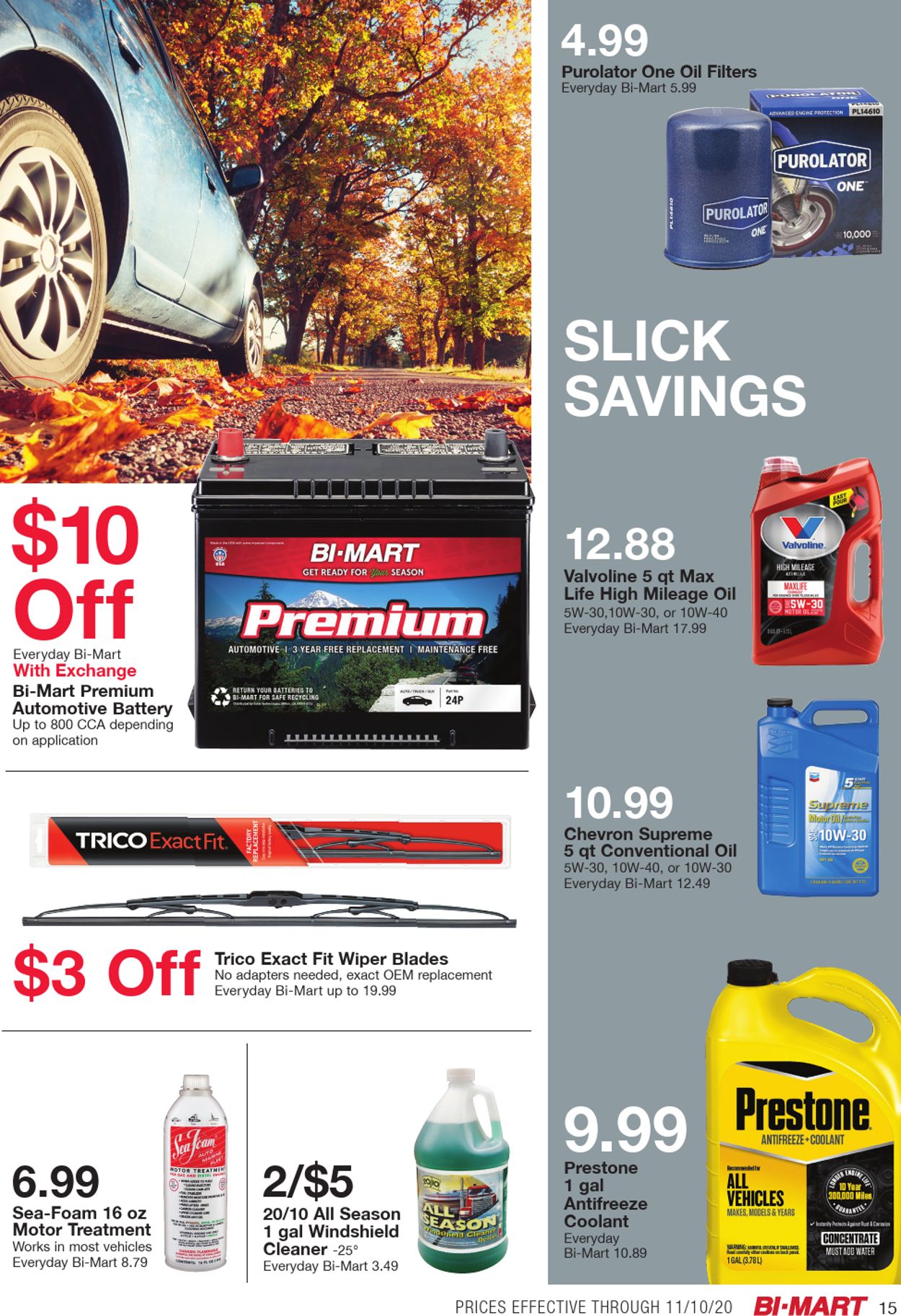 Bi-Mart Weekly Ad Circular - valid 10/28-11/10/2020 (Page 15)