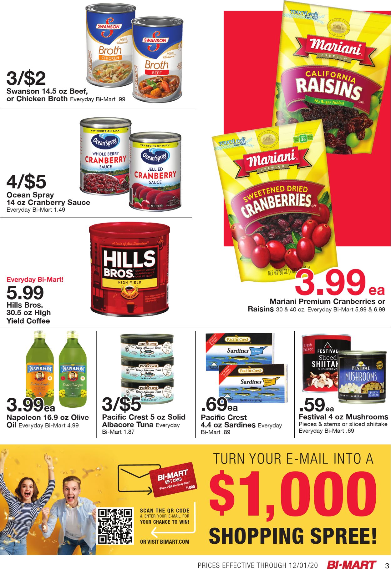 Bi-Mart Black Friday 2020 Weekly Ad Circular - valid 11/24-12/01/2020 (Page 3)