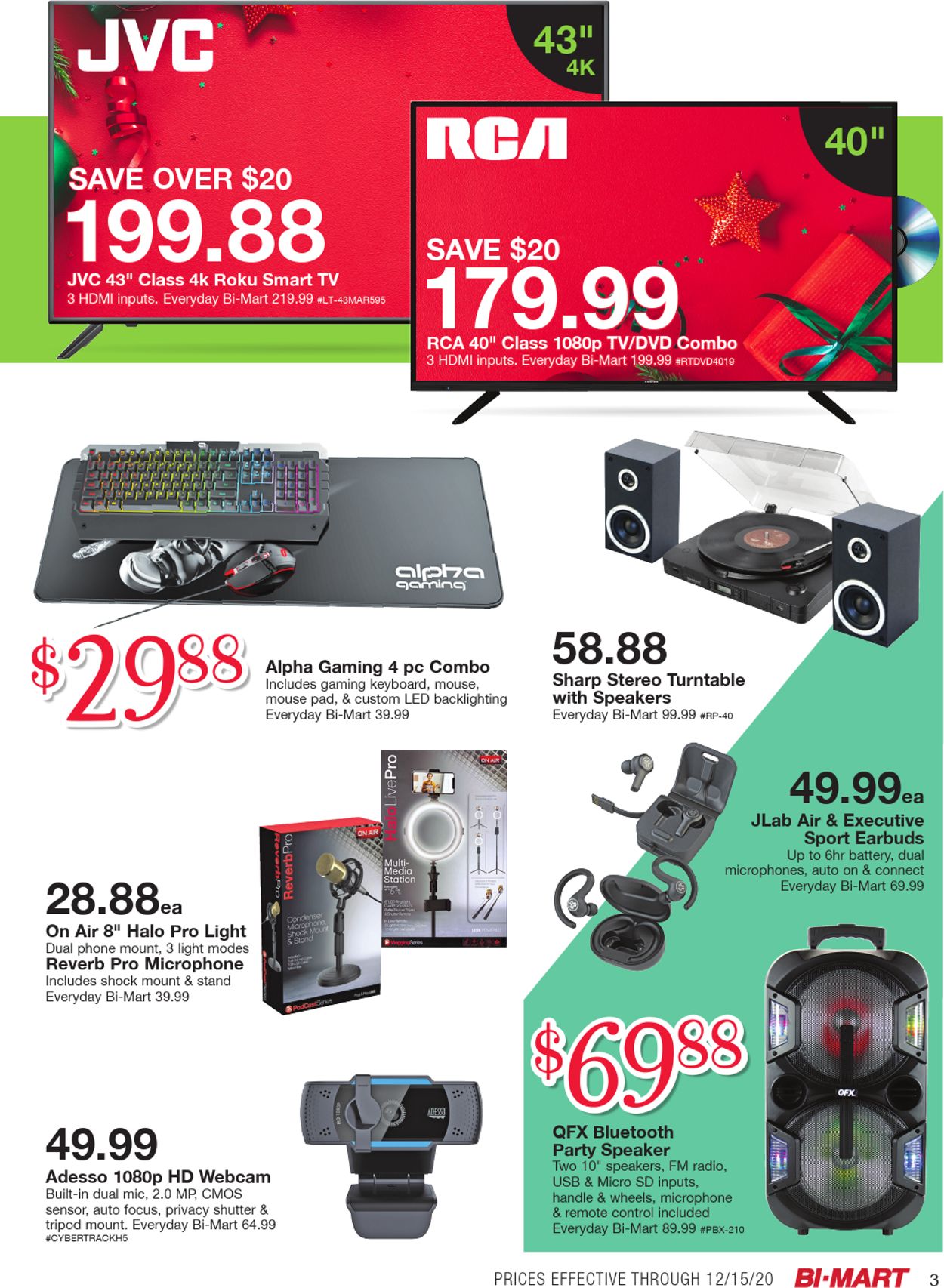 Bi-Mart Christmas 2020 Weekly Ad Circular - valid 12/01-12/15/2020 (Page 3)