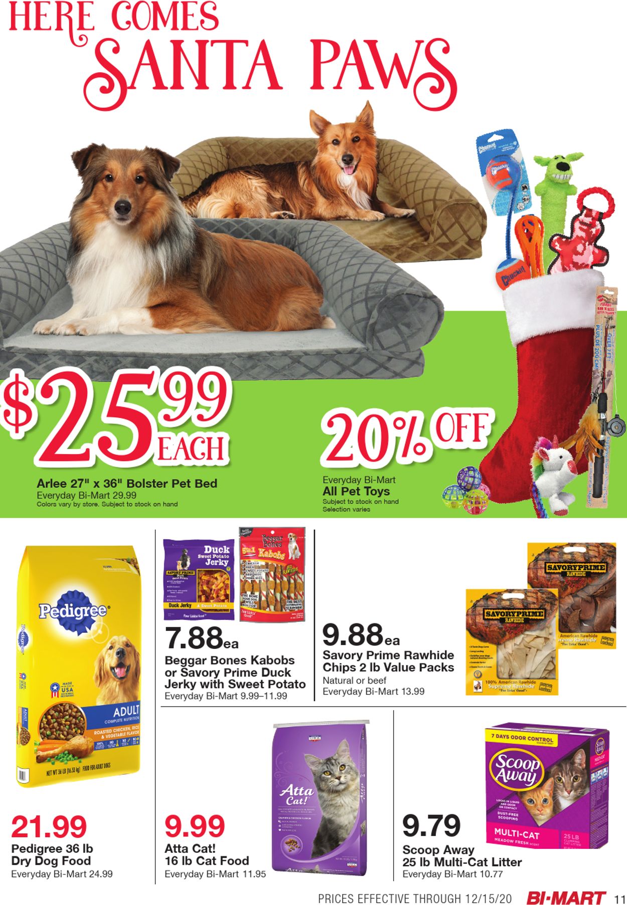 Bi-Mart Christmas 2020 Weekly Ad Circular - valid 12/01-12/15/2020 (Page 11)