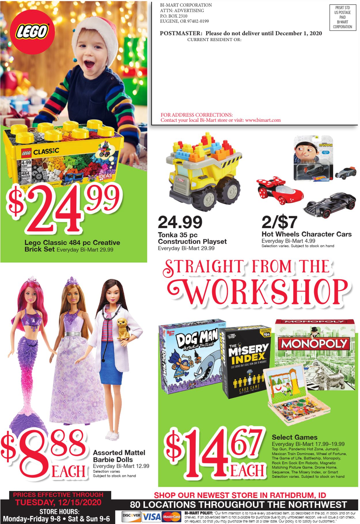 Bi-Mart Christmas 2020 Weekly Ad Circular - valid 12/01-12/15/2020 (Page 16)