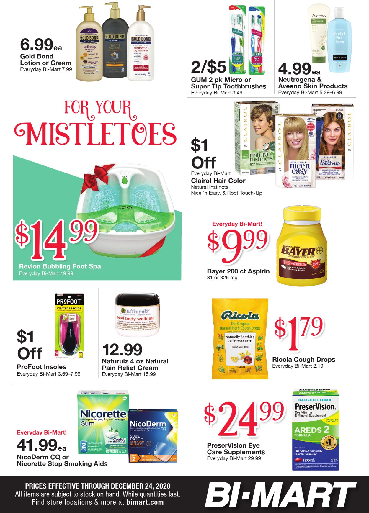 Bi-Mart Christmas Savings 2020 Weekly Ad Circular - valid 12/09-12/24/2020 (Page 12)