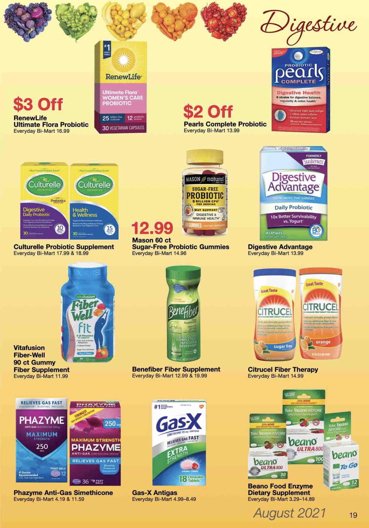Bi-Mart Weekly Ad Circular - valid 08/01-08/31/2021 (Page 19)