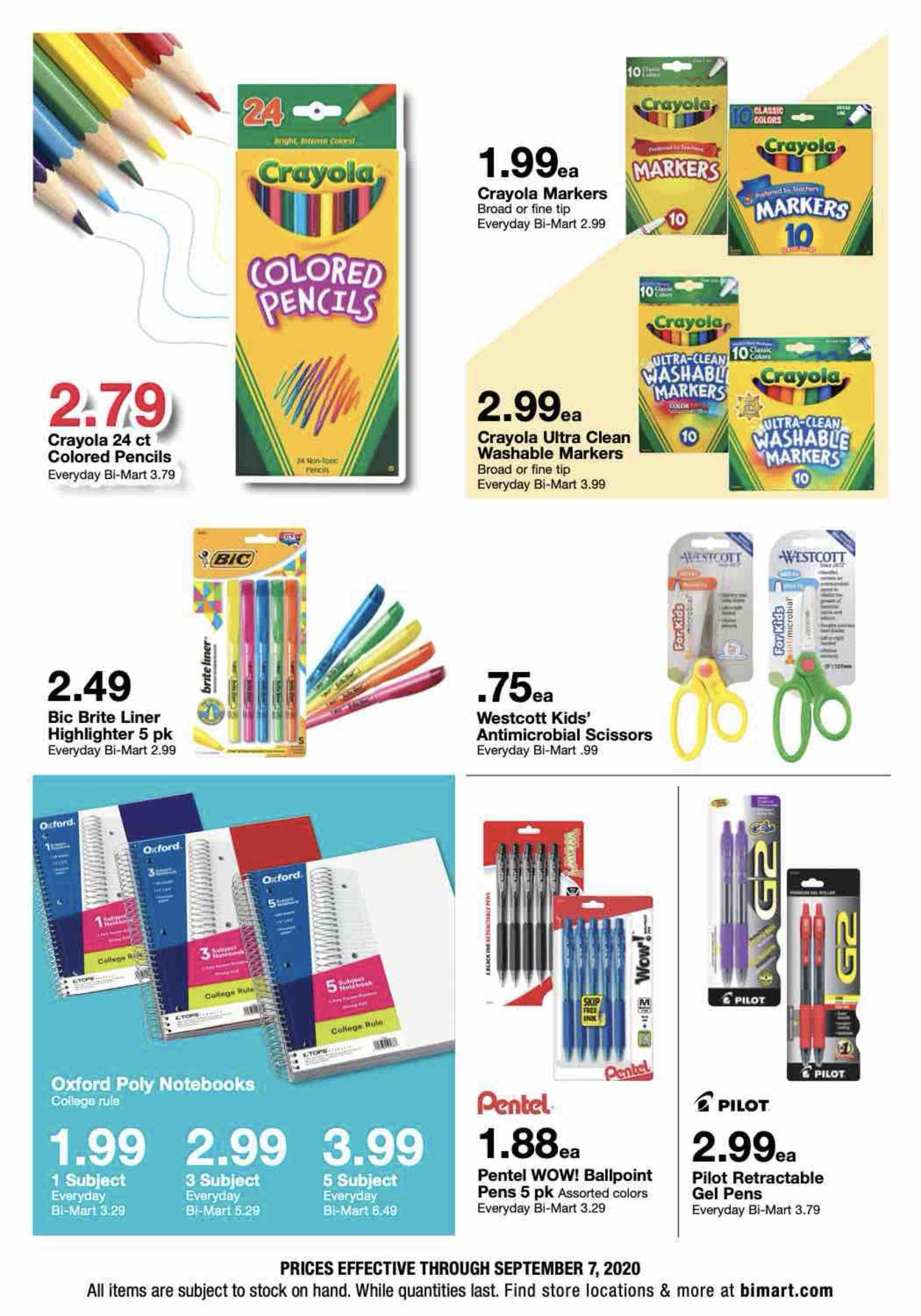 Bi-Mart Weekly Ad Circular - valid 08/18-09/07/2021 (Page 3)