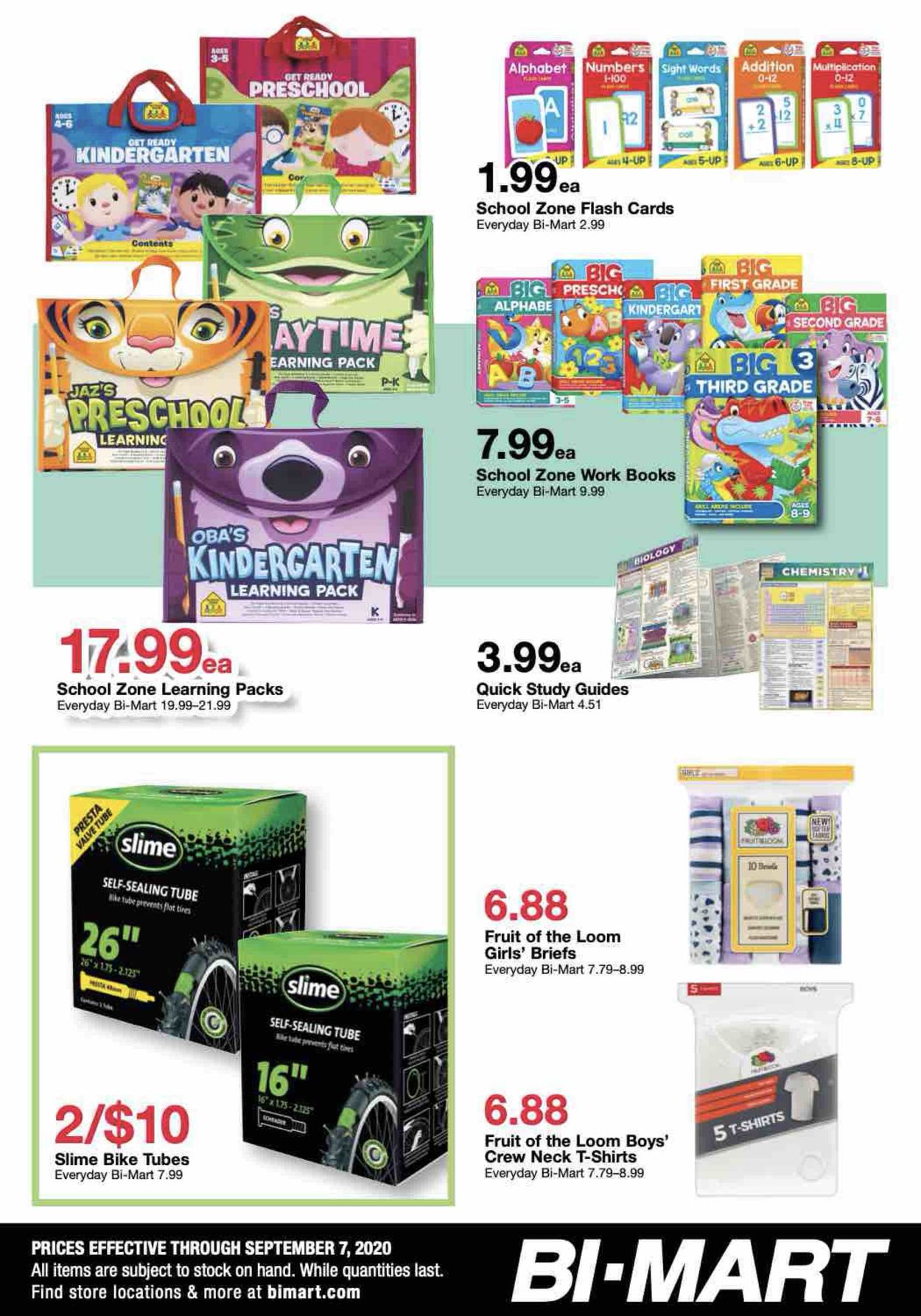 Bi-Mart Weekly Ad Circular - valid 08/18-09/07/2021 (Page 4)