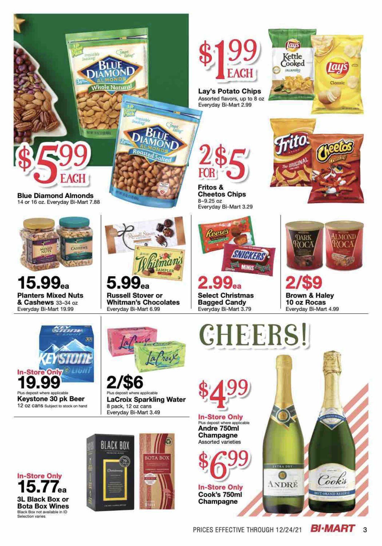 Bi-Mart HOLIDAY 2021 Weekly Ad Circular - valid 12/14-12/24/2021 (Page 3)