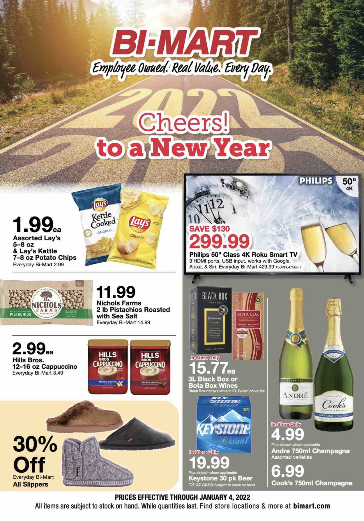 Bi-Mart Weekly Ad Circular - valid 12/26-01/04/2022