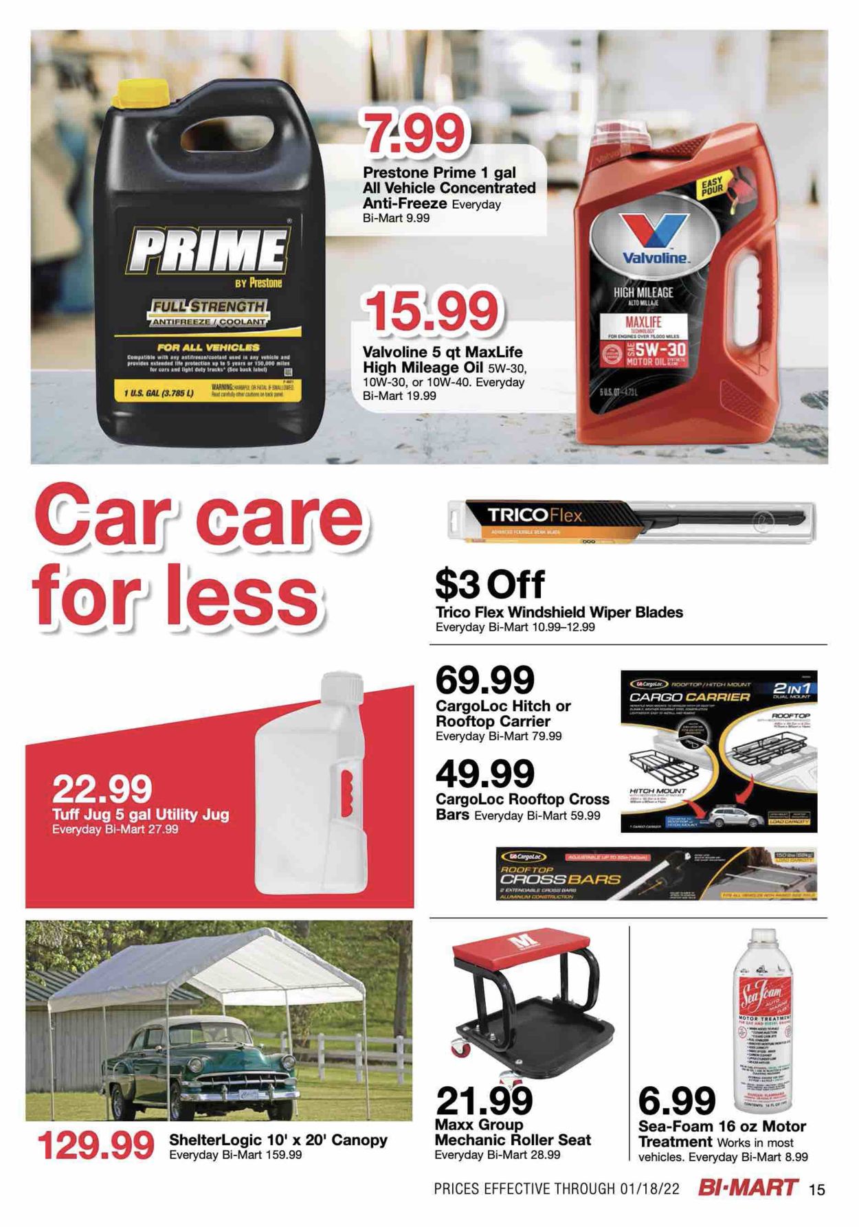 Bi-Mart Weekly Ad Circular - valid 01/04-01/18/2022 (Page 15)