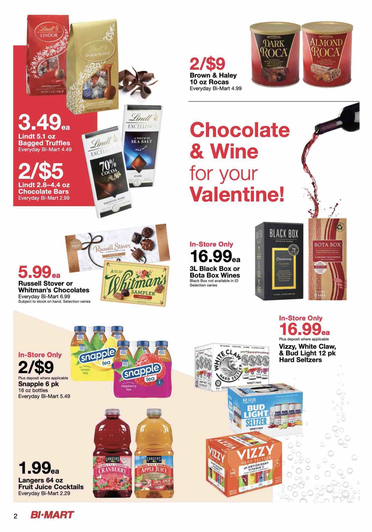 Bi-Mart Weekly Ad Circular - valid 02/01-02/14/2022 (Page 2)