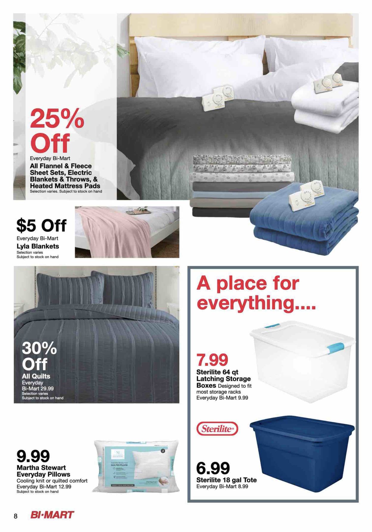 Bi-Mart Weekly Ad Circular - valid 02/01-02/14/2022 (Page 8)