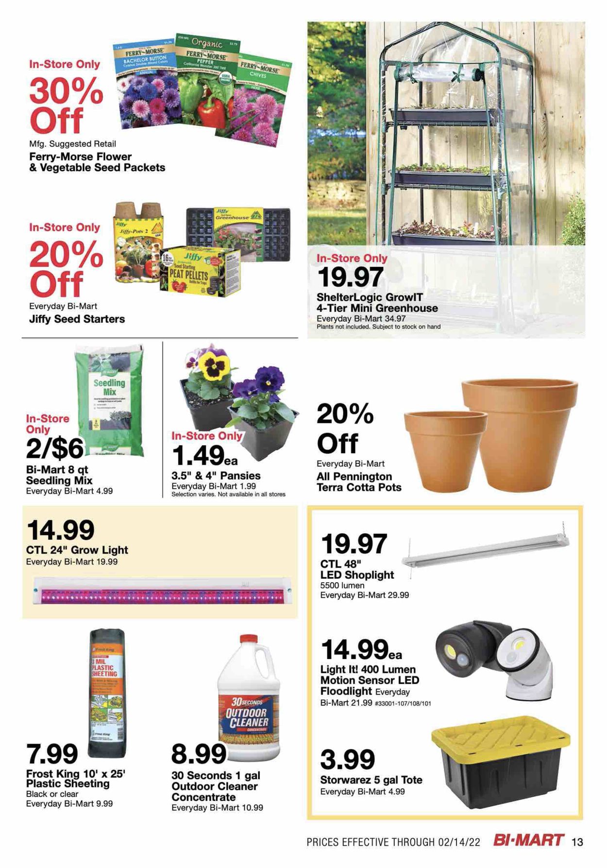 Bi-Mart Weekly Ad Circular - valid 02/01-02/14/2022 (Page 13)