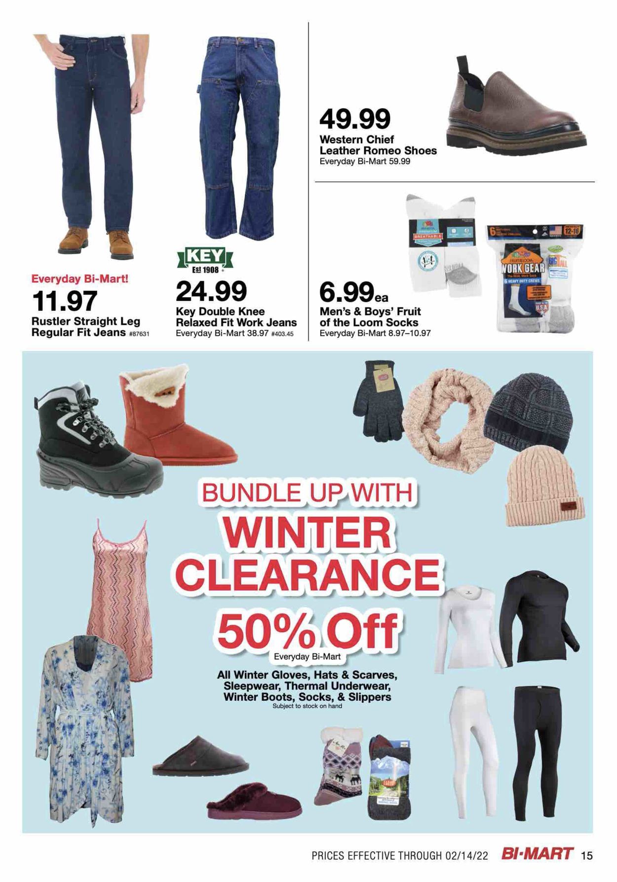 Bi-Mart Weekly Ad Circular - valid 02/01-02/14/2022 (Page 15)