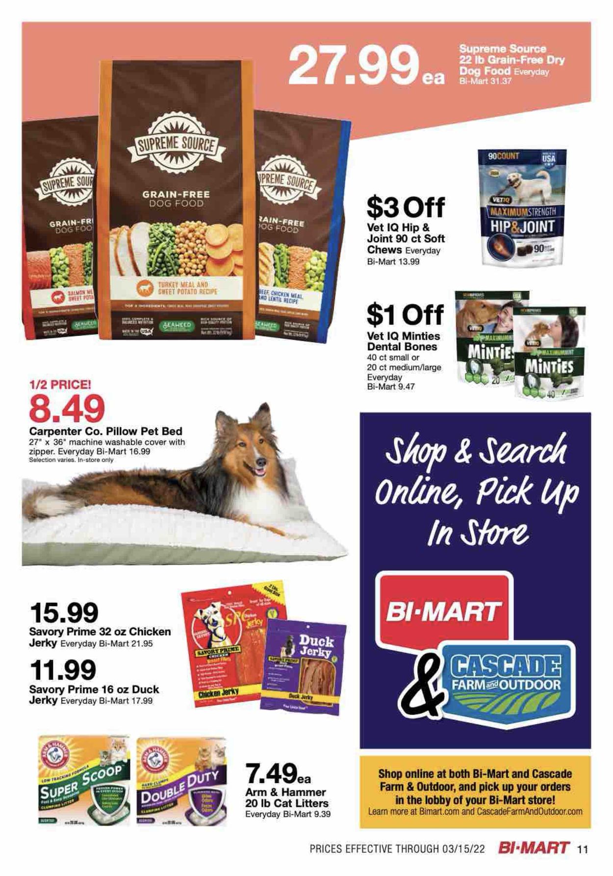 Bi-Mart Weekly Ad Circular - valid 02/15-03/15/2022 (Page 11)