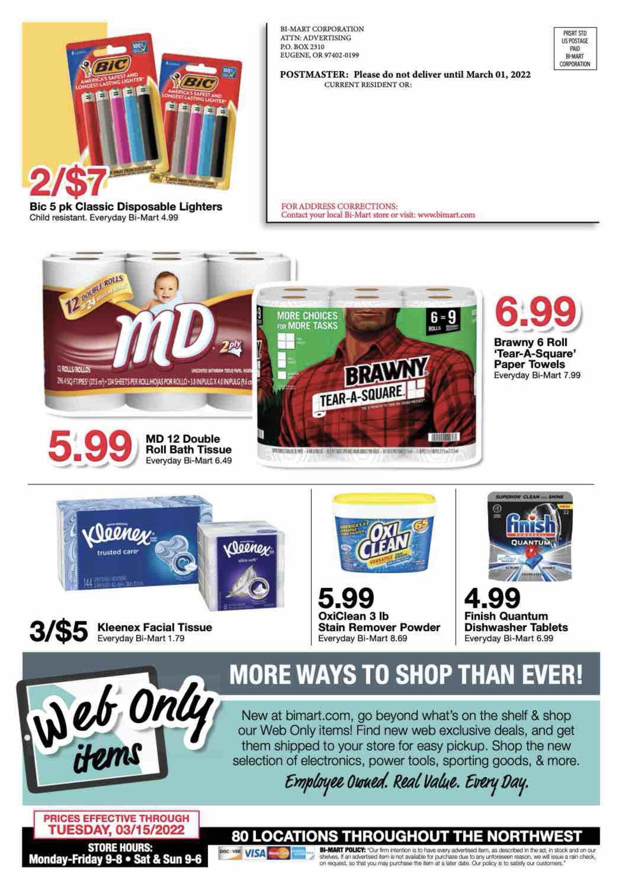 Bi-Mart Weekly Ad Circular - valid 02/15-03/15/2022 (Page 16)