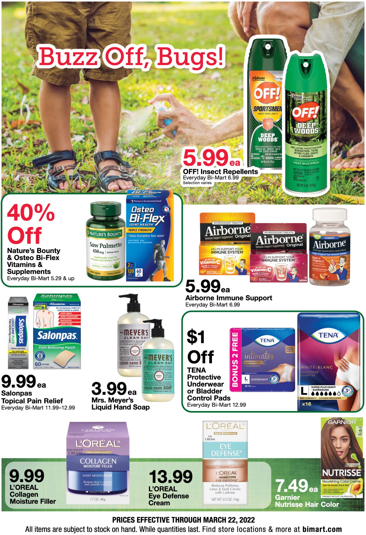 Bi-Mart Weekly Ad Circular - valid 03/16-03/22/2022 (Page 7)