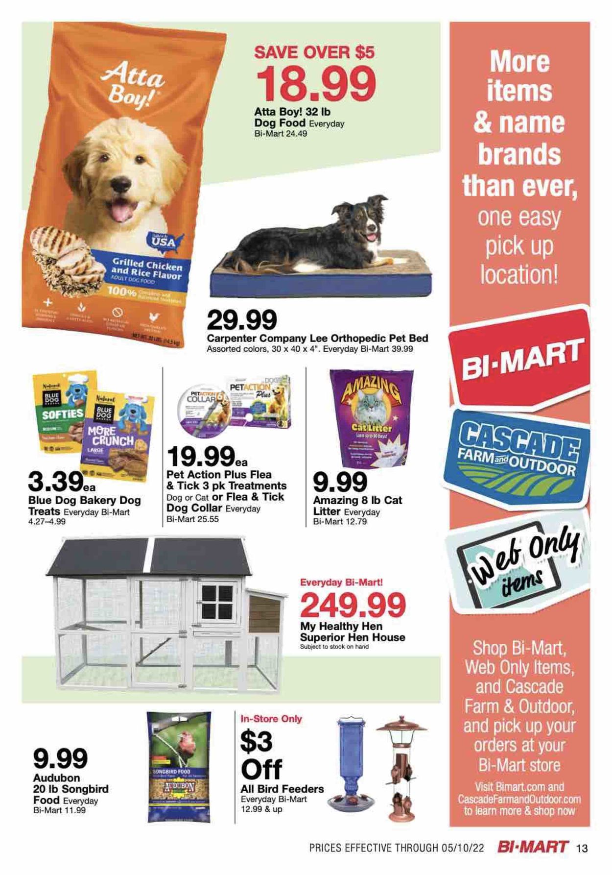 Bi-Mart Weekly Ad Circular - valid 04/26-05/10/2022 (Page 13)
