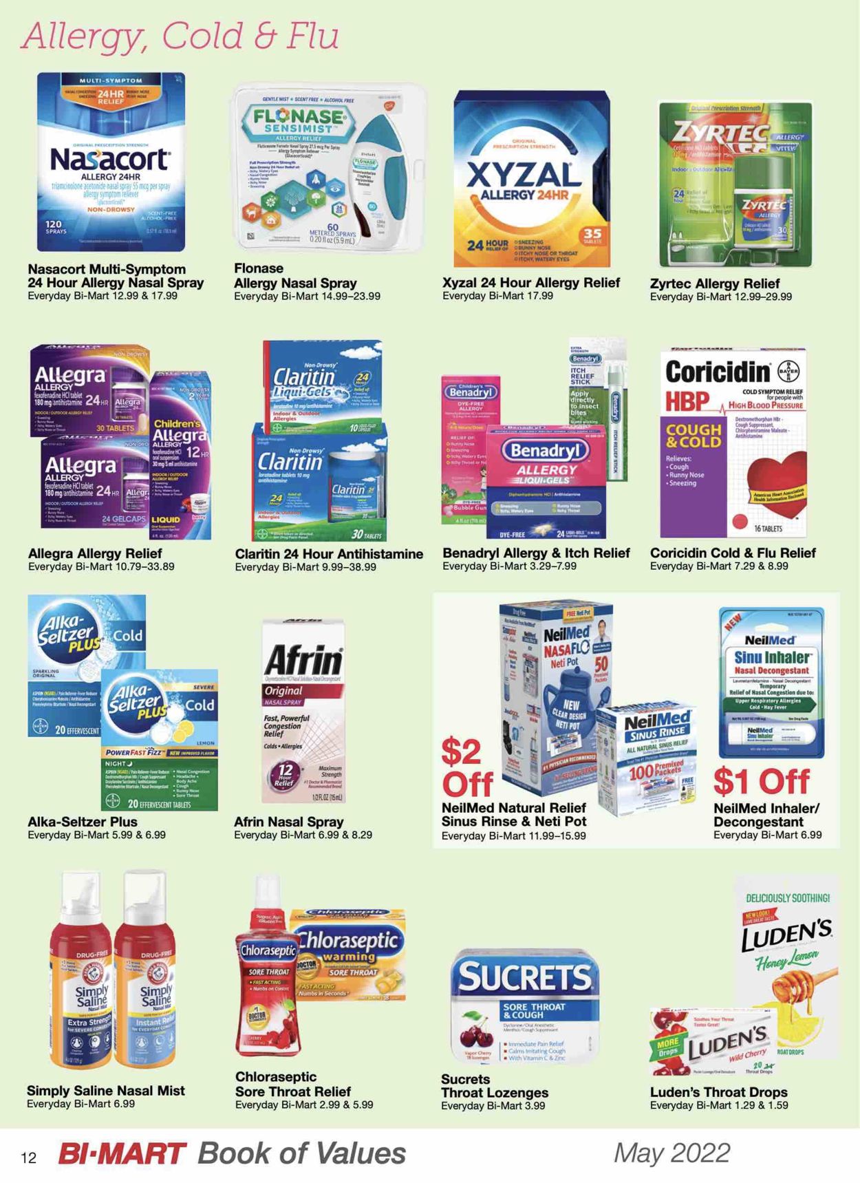 Bi-Mart Weekly Ad Circular - valid 05/01-05/31/2022 (Page 12)