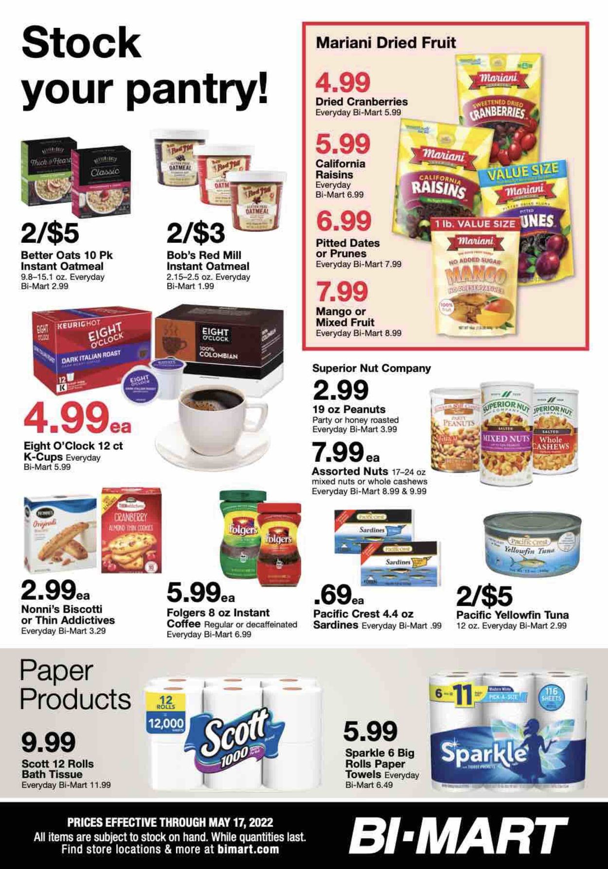 Bi-Mart Weekly Ad Circular - valid 05/11-05/24/2022 (Page 8)