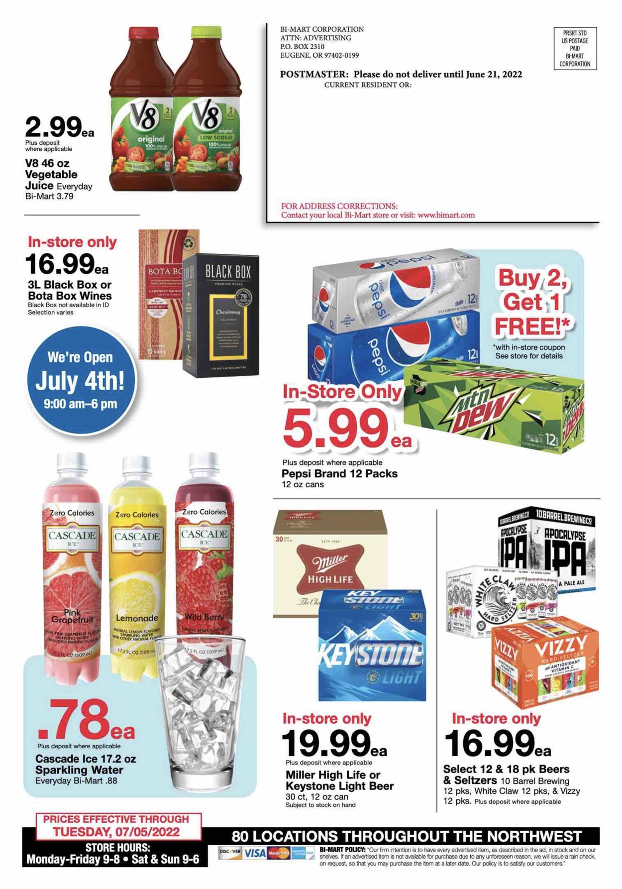 Bi-Mart Weekly Ad Circular - valid 06/21-07/05/2022 (Page 16)