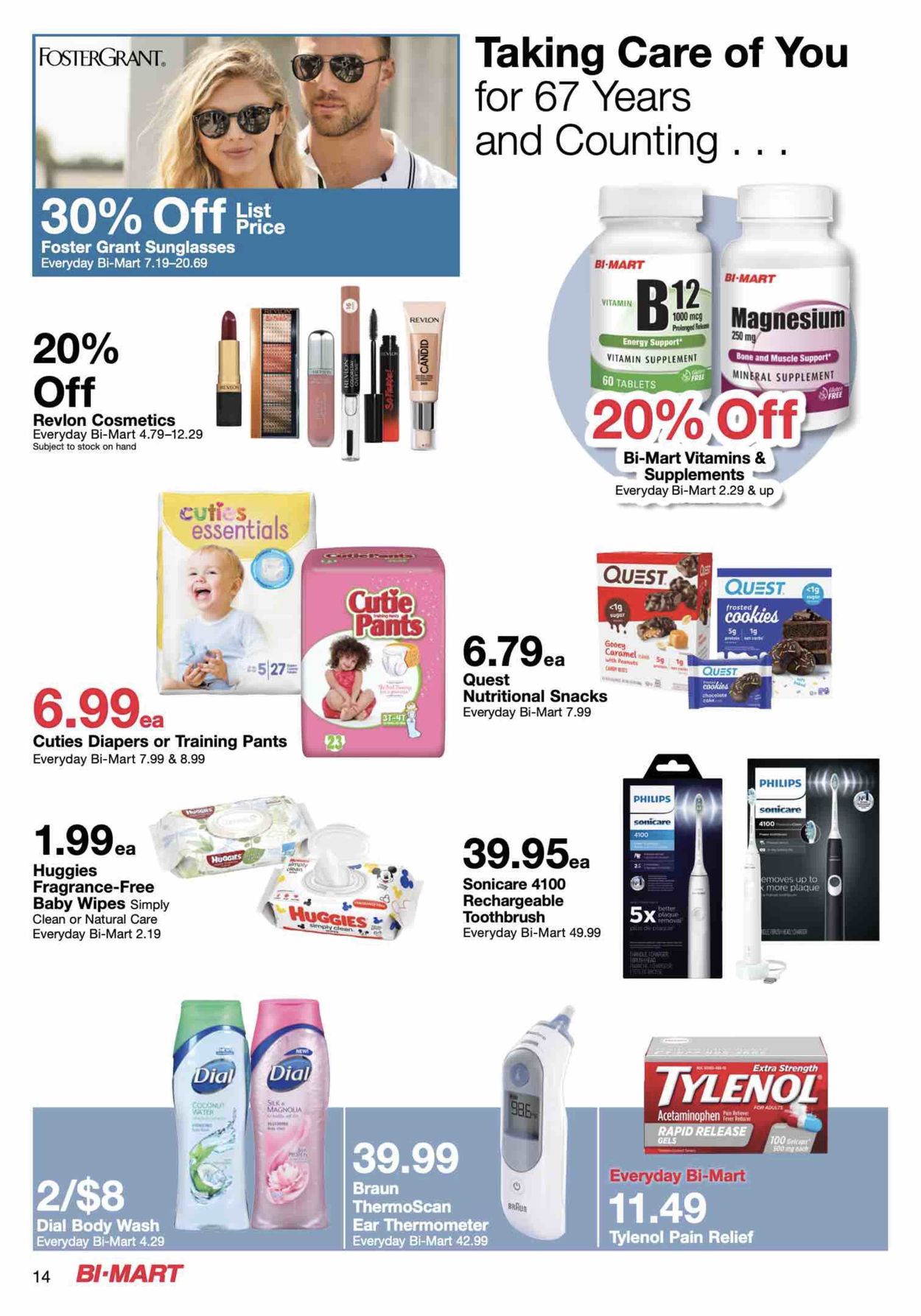 Bi-Mart Weekly Ad Circular - valid 07/12-07/26/2022 (Page 14)