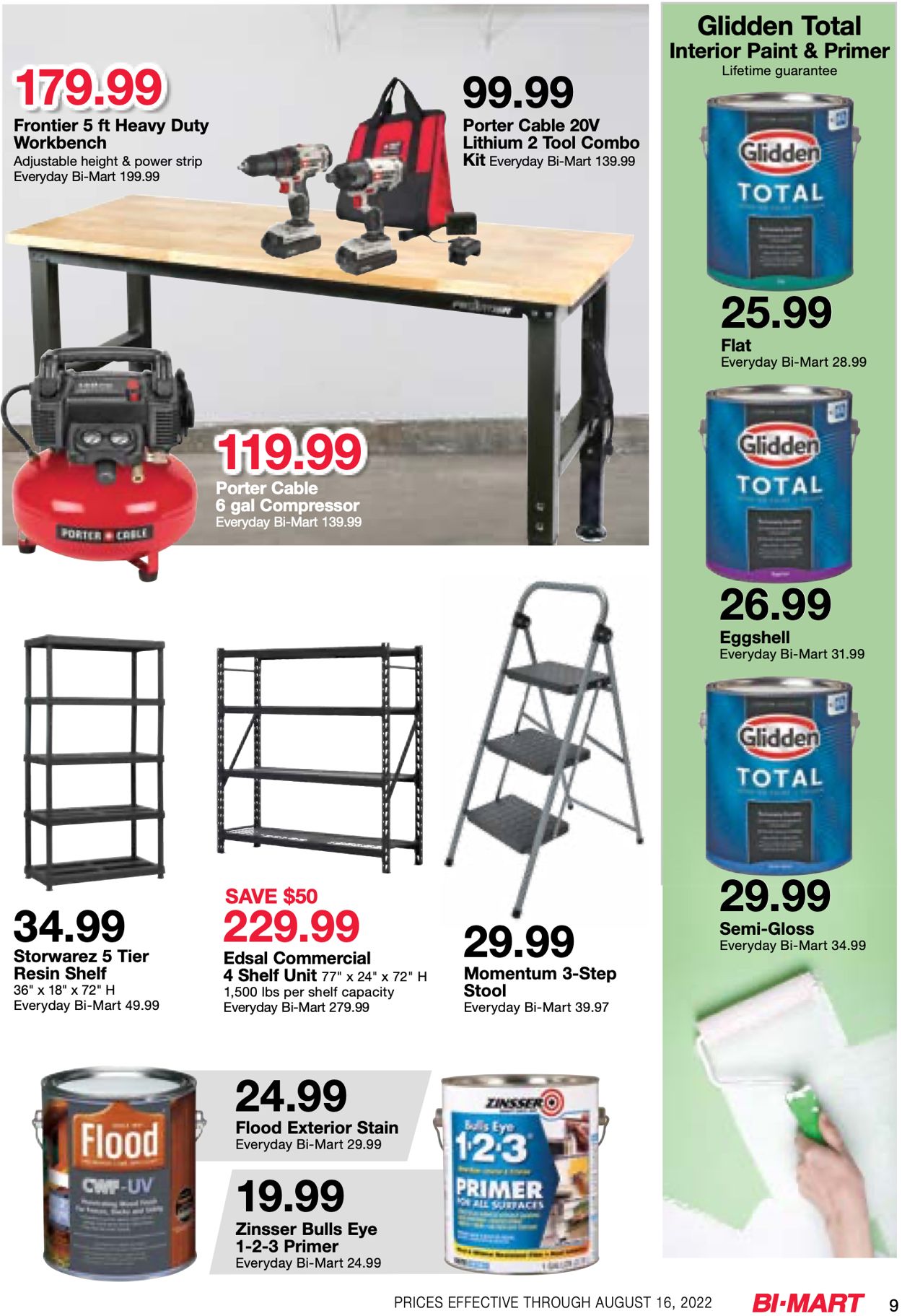Bi-Mart Weekly Ad Circular - valid 08/02-08/16/2022 (Page 9)