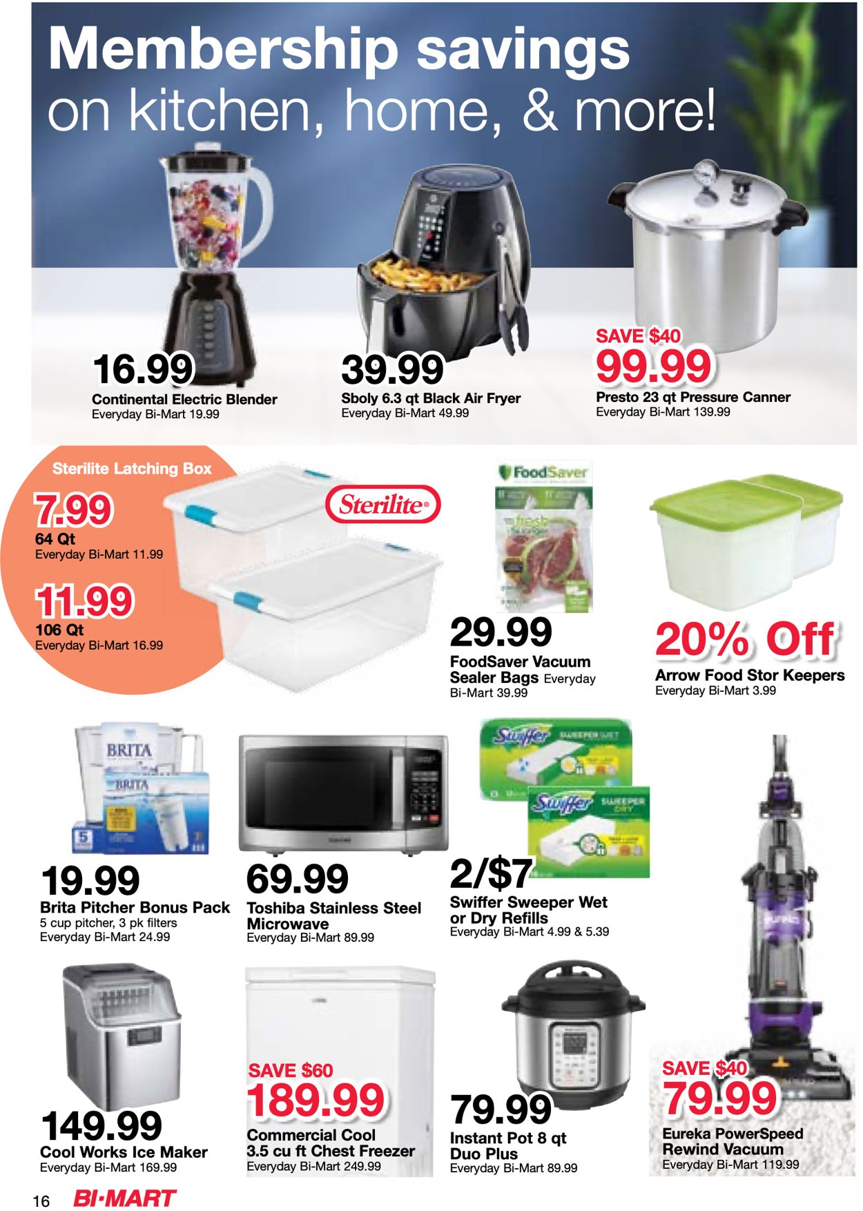 Bi-Mart Weekly Ad Circular - valid 08/02-08/16/2022 (Page 16)