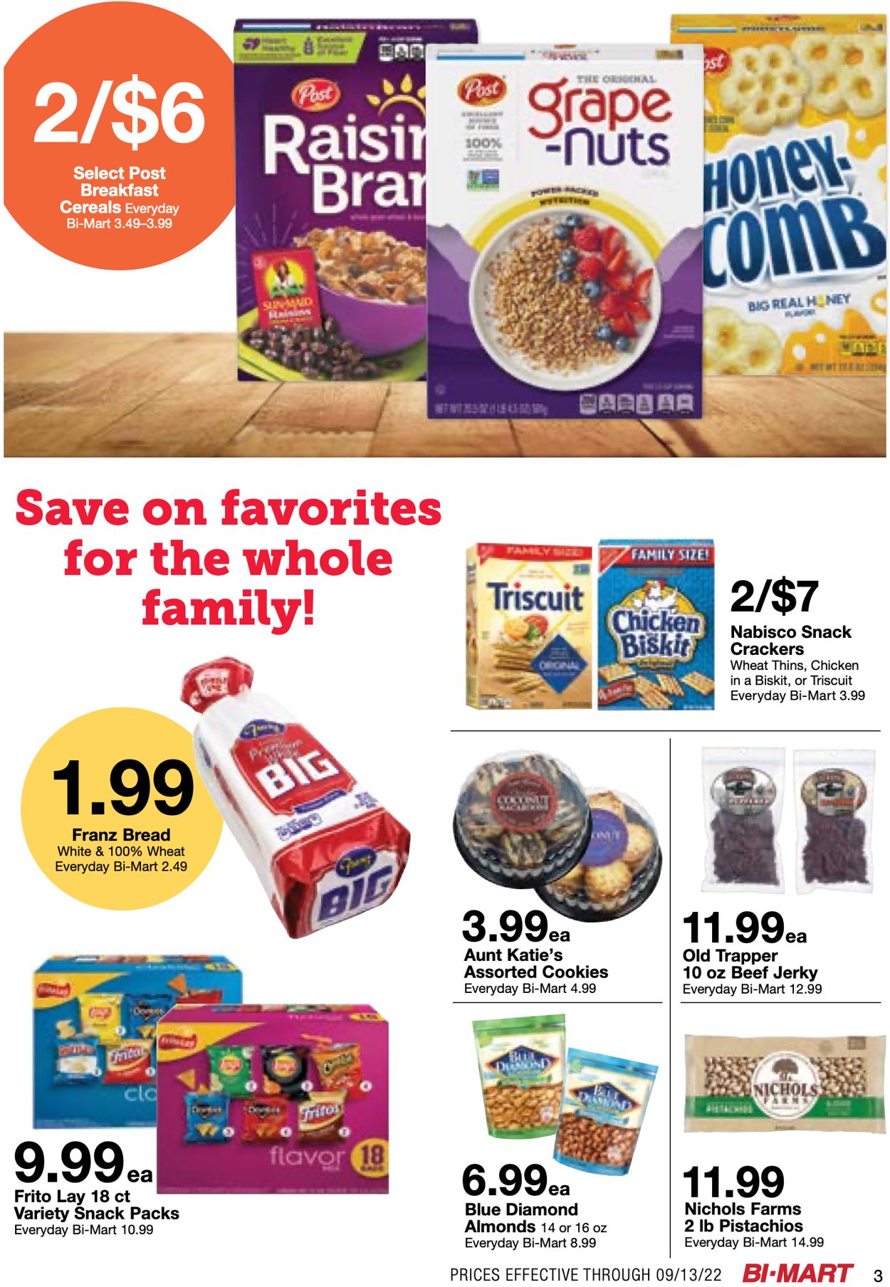 Bi-Mart Weekly Ad Circular - valid 08/30-09/13/2022 (Page 3)