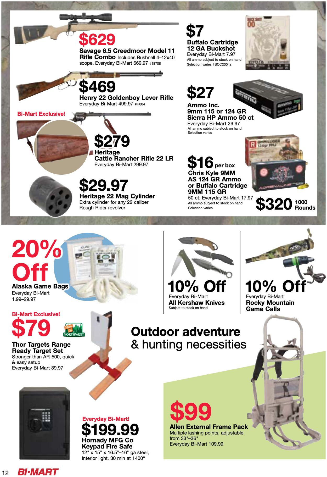 Bi-Mart Weekly Ad Circular - valid 08/30-09/13/2022 (Page 12)