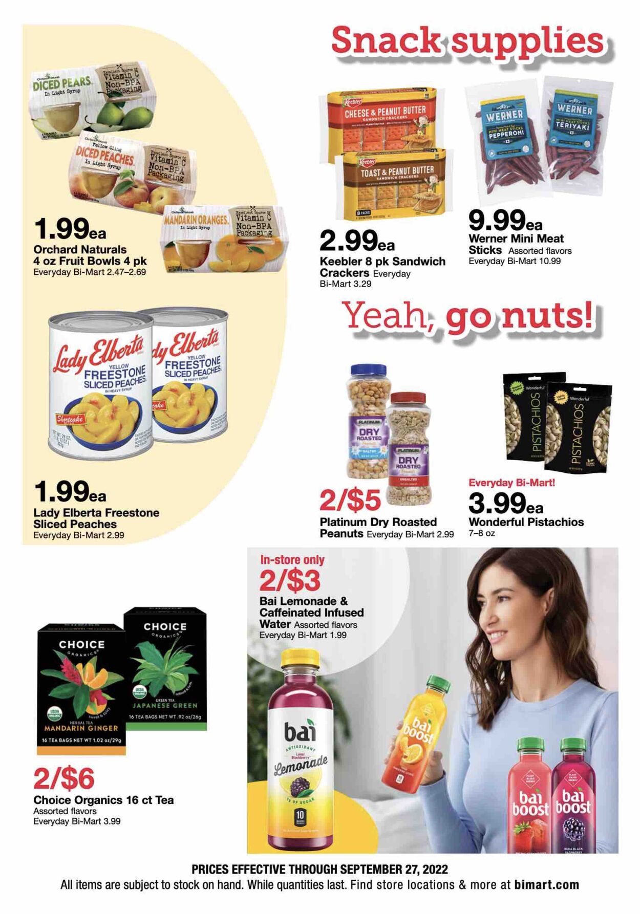 Bi-Mart Weekly Ad Circular - valid 09/14-09/27/2022 (Page 2)
