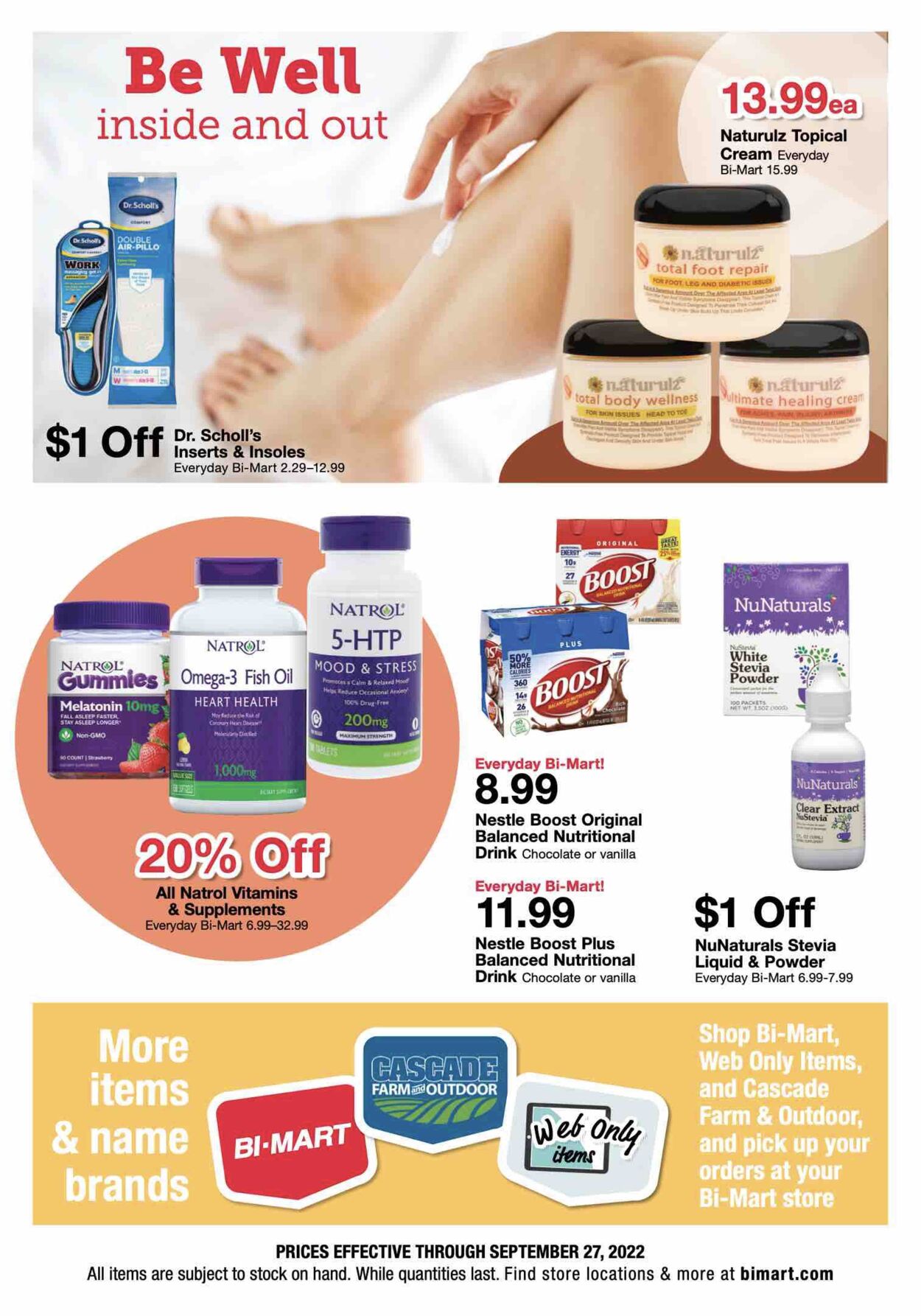 Bi-Mart Weekly Ad Circular - valid 09/14-09/27/2022 (Page 13)