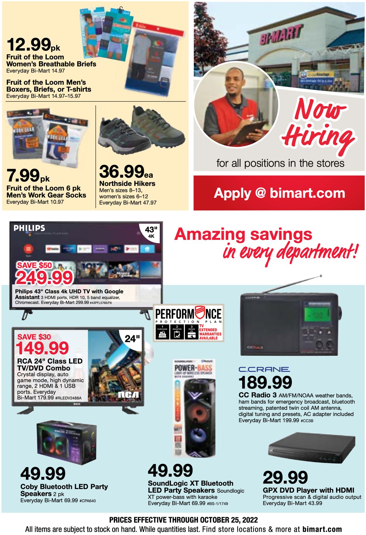 Bi-Mart Weekly Ad Circular - valid 10/12-10/25/2022 (Page 10)