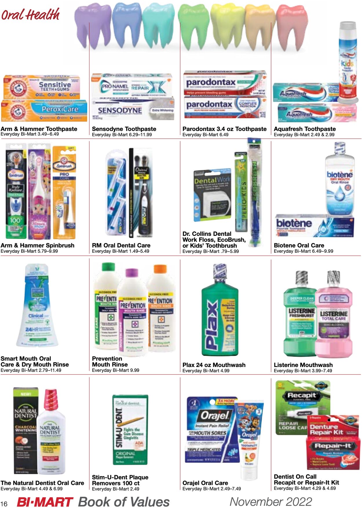 Bi-Mart Weekly Ad Circular - valid 11/01-11/09/2022 (Page 16)