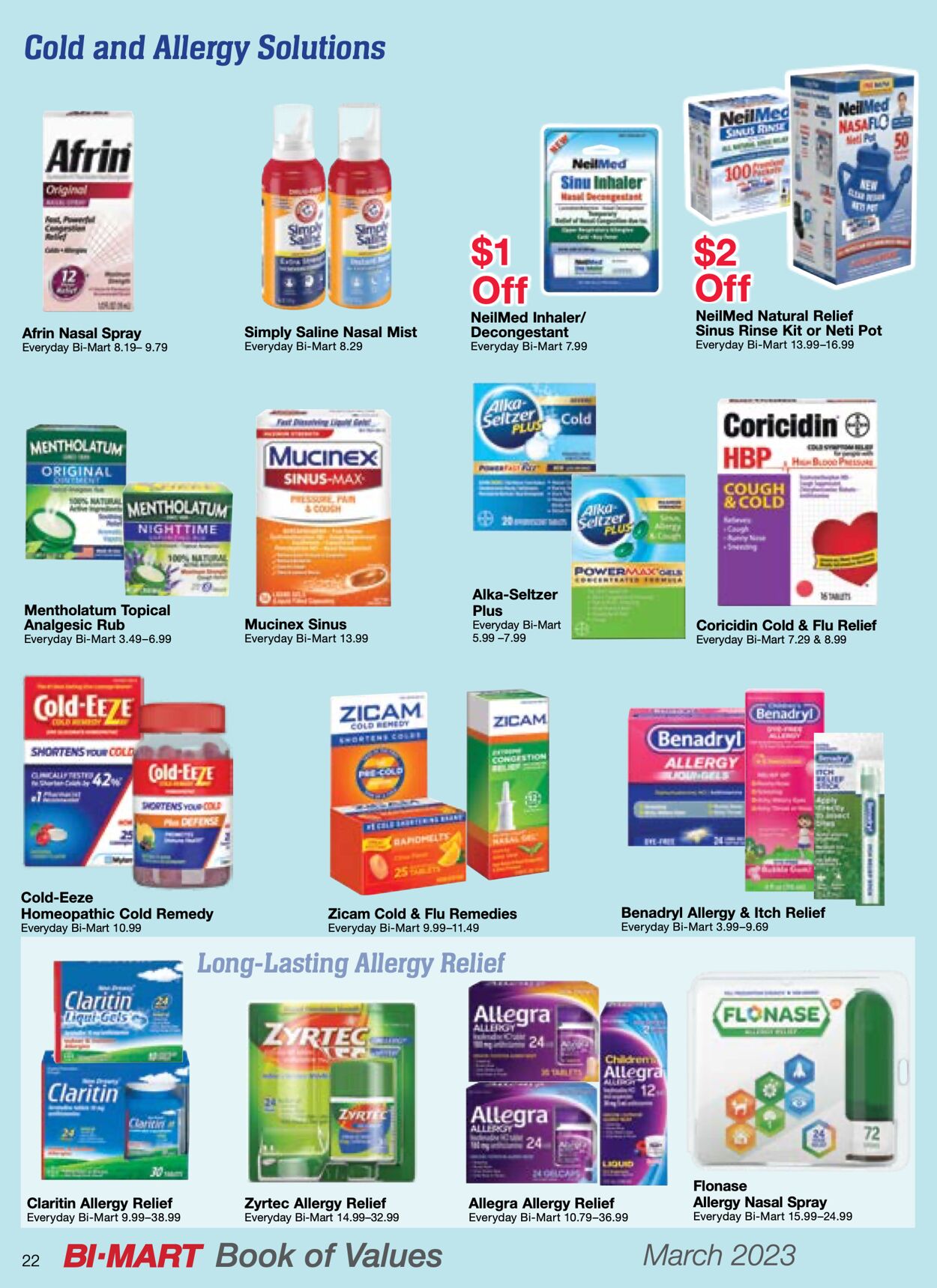 Bi-Mart Weekly Ad Circular - valid 03/01-03/31/2023 (Page 22)