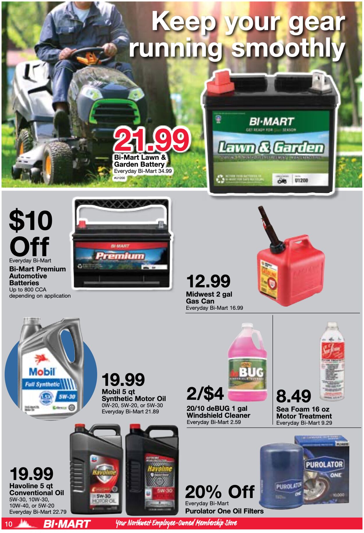 Bi-Mart Weekly Ad Circular - valid 03/28-04/11/2023 (Page 10)