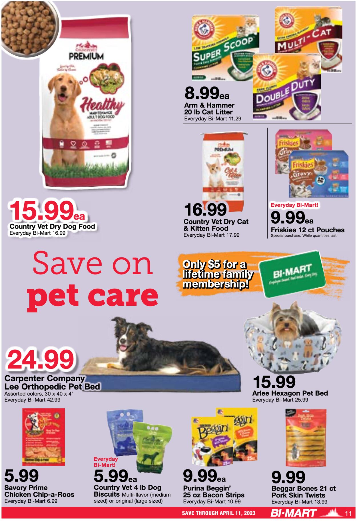Bi-Mart Weekly Ad Circular - valid 03/28-04/11/2023 (Page 11)