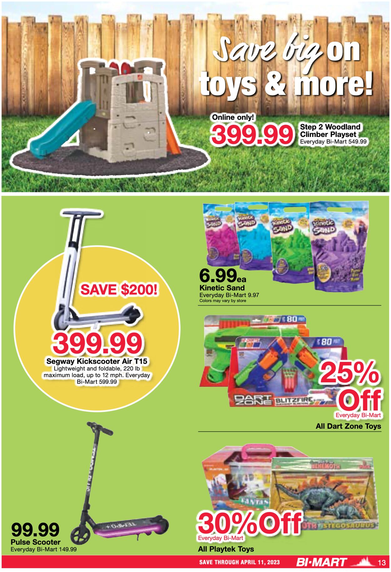 Bi-Mart Weekly Ad Circular - valid 03/28-04/11/2023 (Page 13)