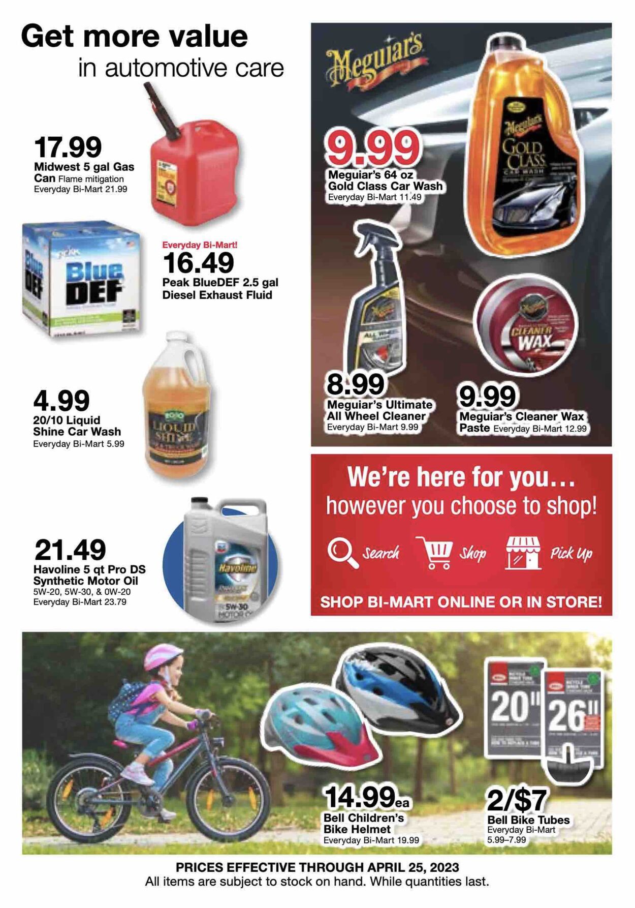 Bi-Mart Weekly Ad Circular - valid 04/12-04/25/2023 (Page 16)