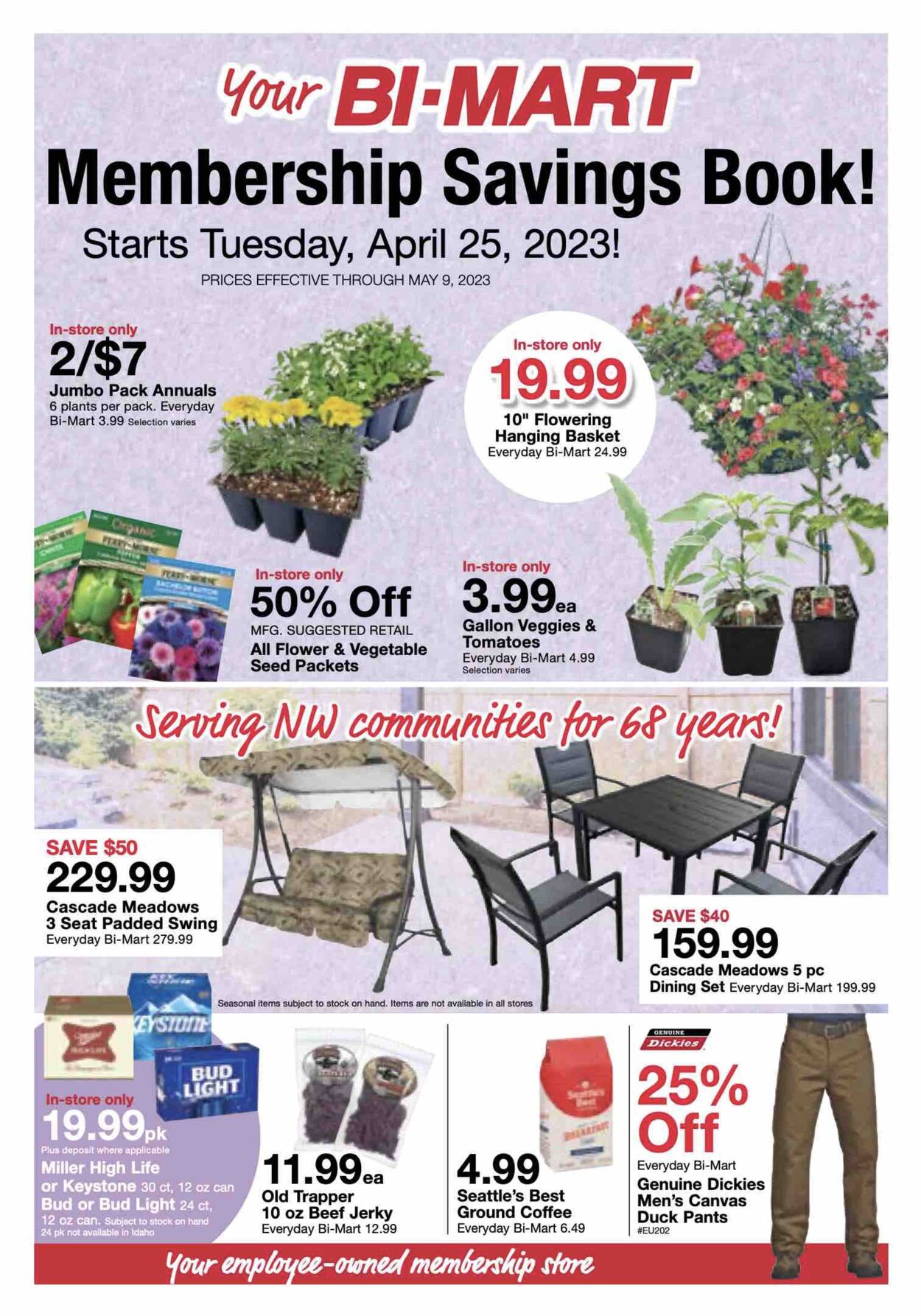 Bi-Mart Weekly Ad Circular - valid 04/25-05/09/2023