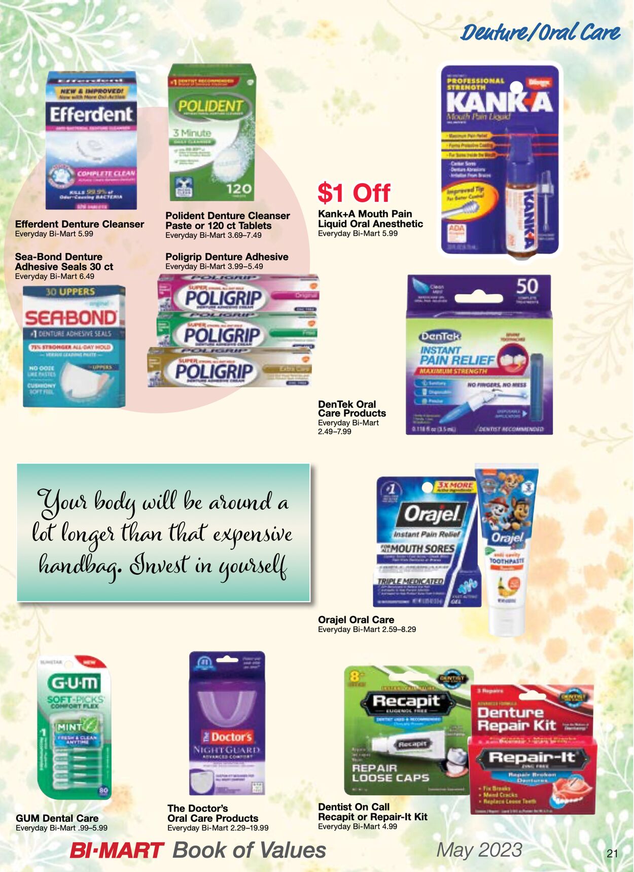 Bi-Mart Weekly Ad Circular - valid 05/01-05/31/2023 (Page 21)
