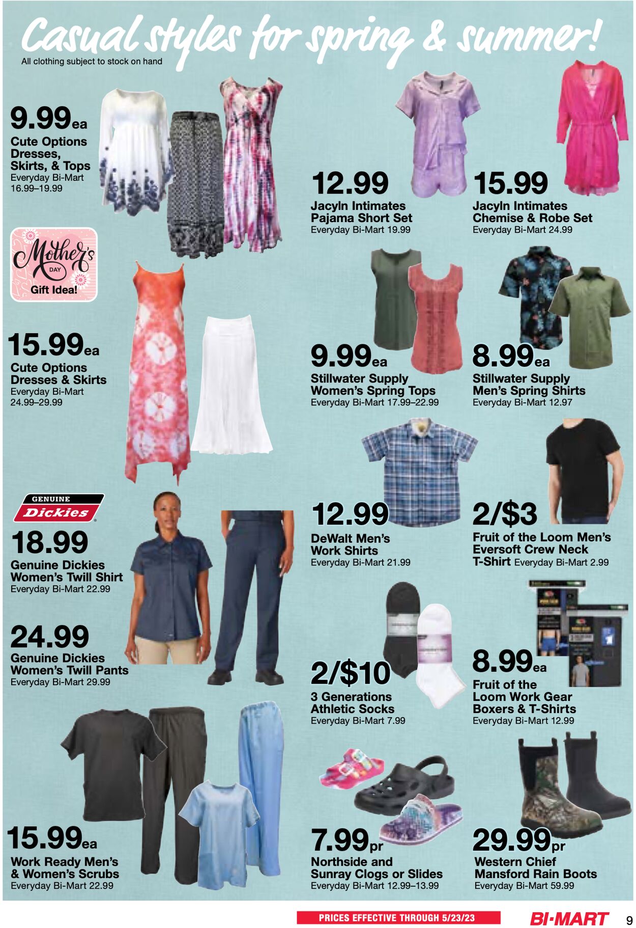 Bi-Mart Weekly Ad Circular - valid 05/09-05/23/2023 (Page 9)