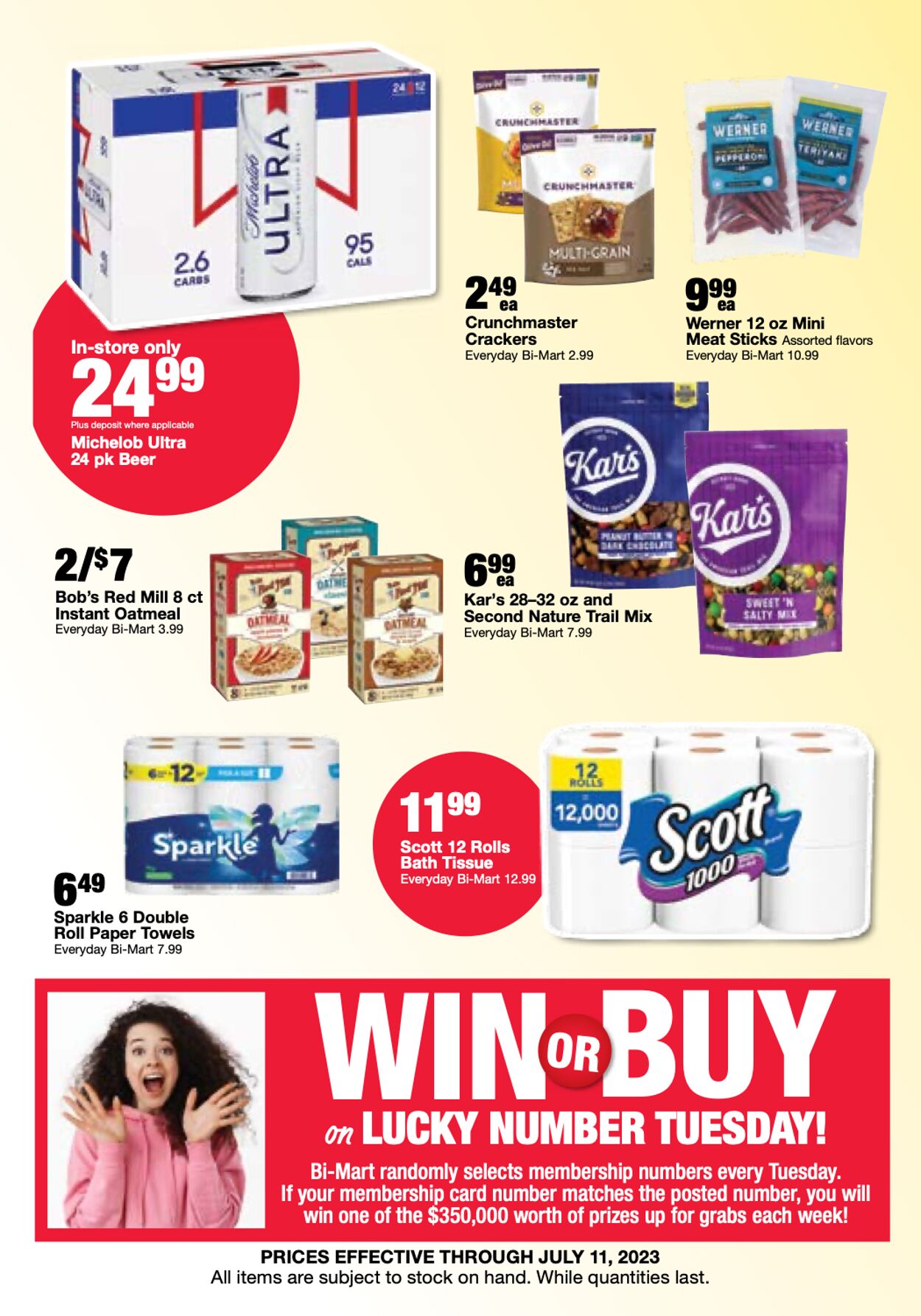Bi-Mart Weekly Ad Circular - valid 07/05-07/12/2023 (Page 9)