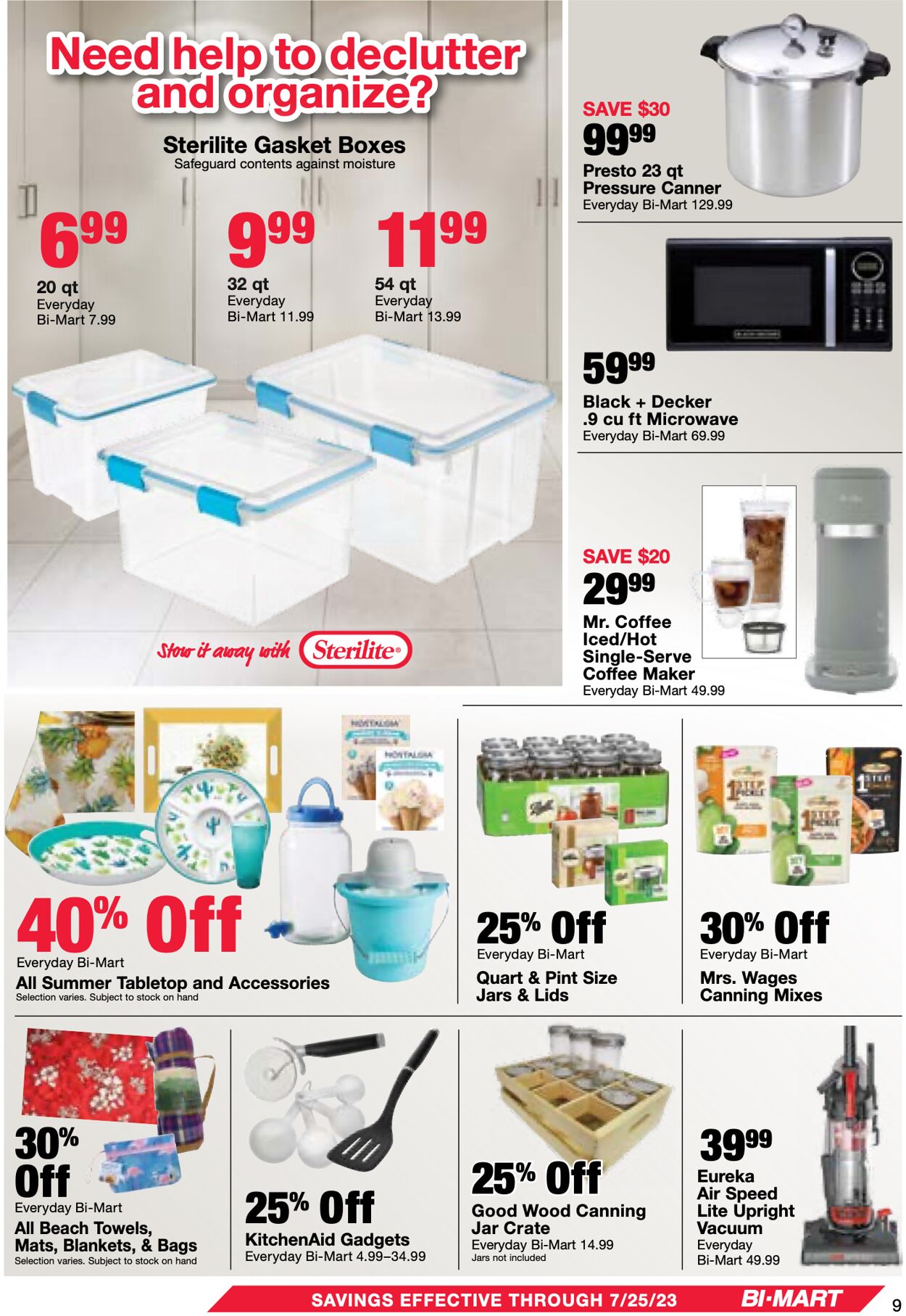 Bi-Mart Weekly Ad Circular - valid 07/11-07/18/2023 (Page 9)