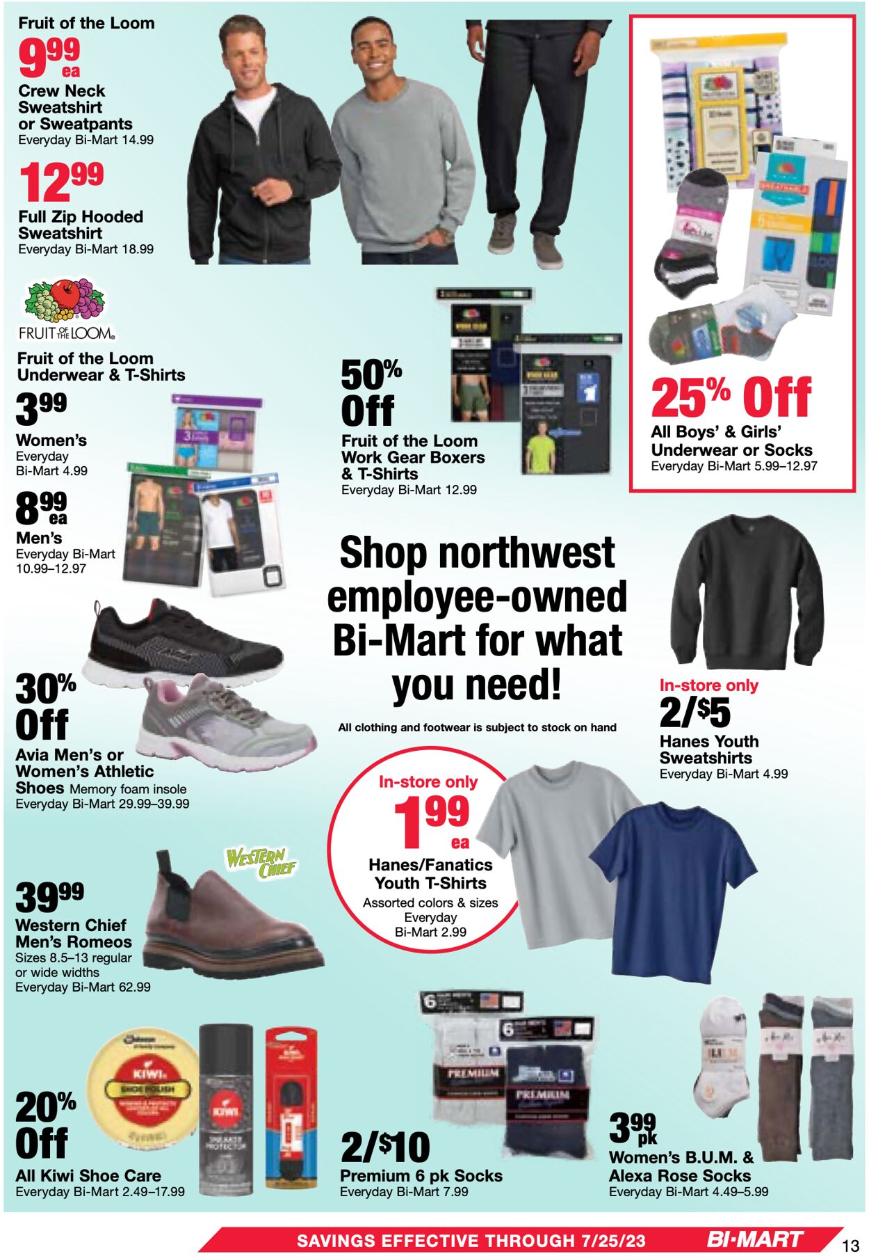 Bi-Mart Weekly Ad Circular - valid 07/11-07/18/2023 (Page 13)