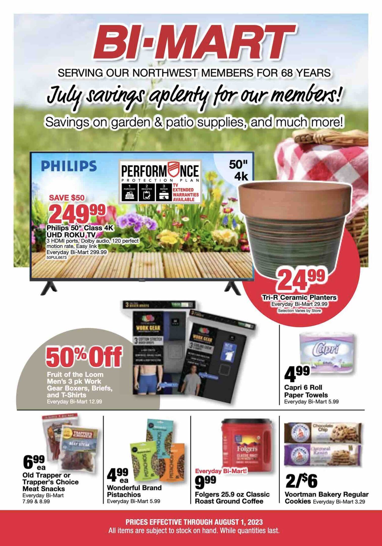 Bi-Mart Weekly Ad Circular - valid 07/26-08/02/2023