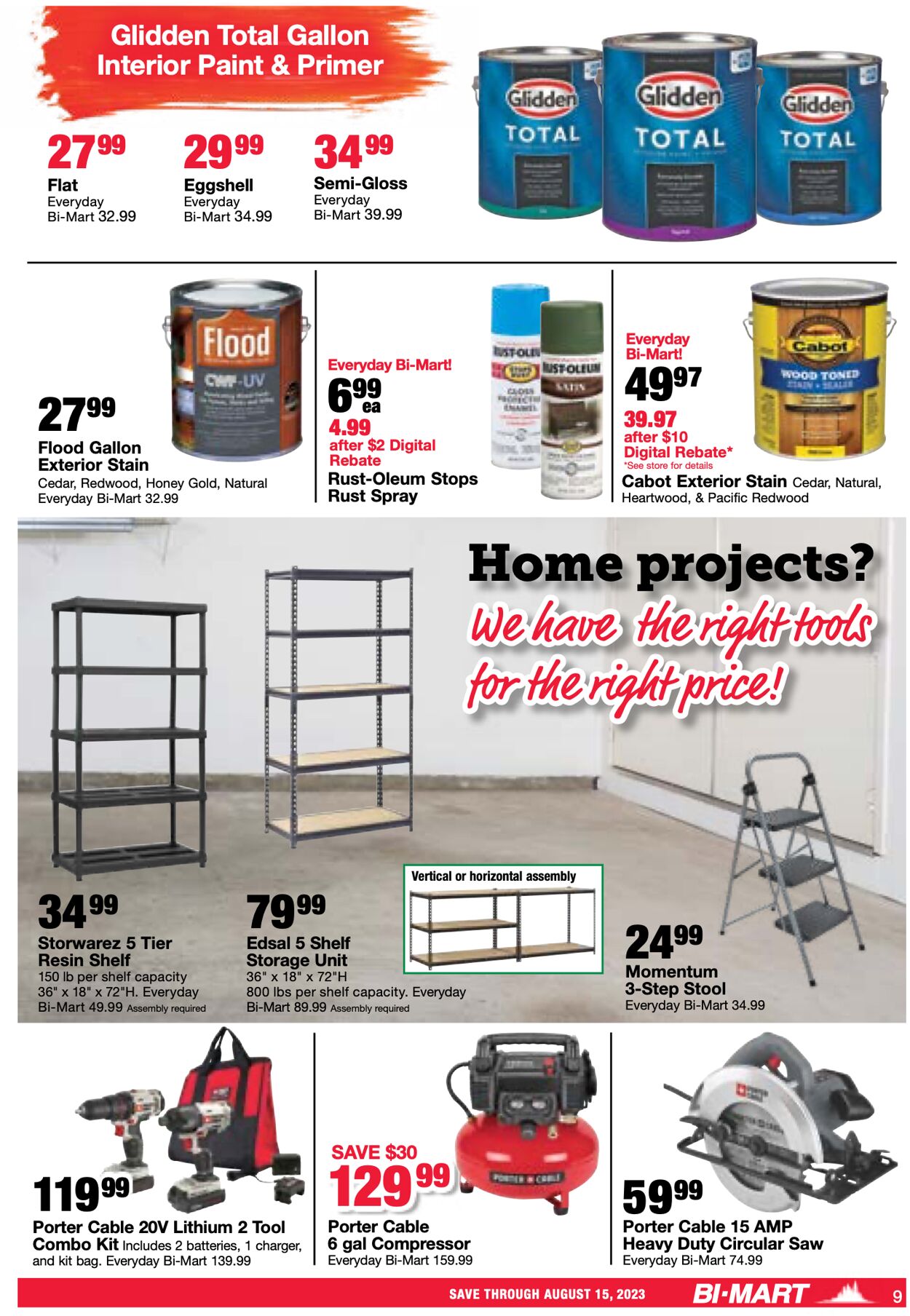 Bi-Mart Weekly Ad Circular - valid 08/01-08/08/2023 (Page 9)