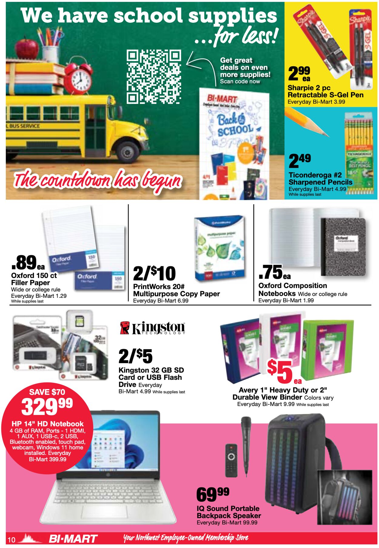 Bi-Mart Weekly Ad Circular - valid 08/01-08/08/2023 (Page 10)