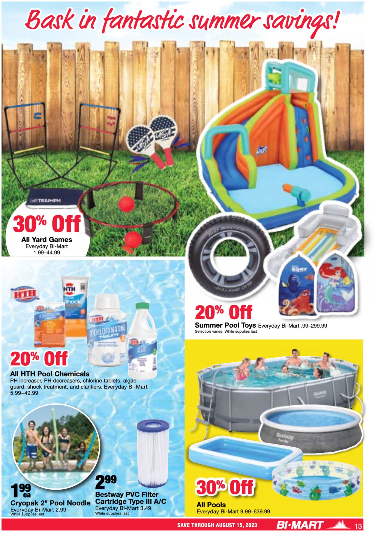 Bi-Mart Weekly Ad Circular - valid 08/01-08/08/2023 (Page 13)