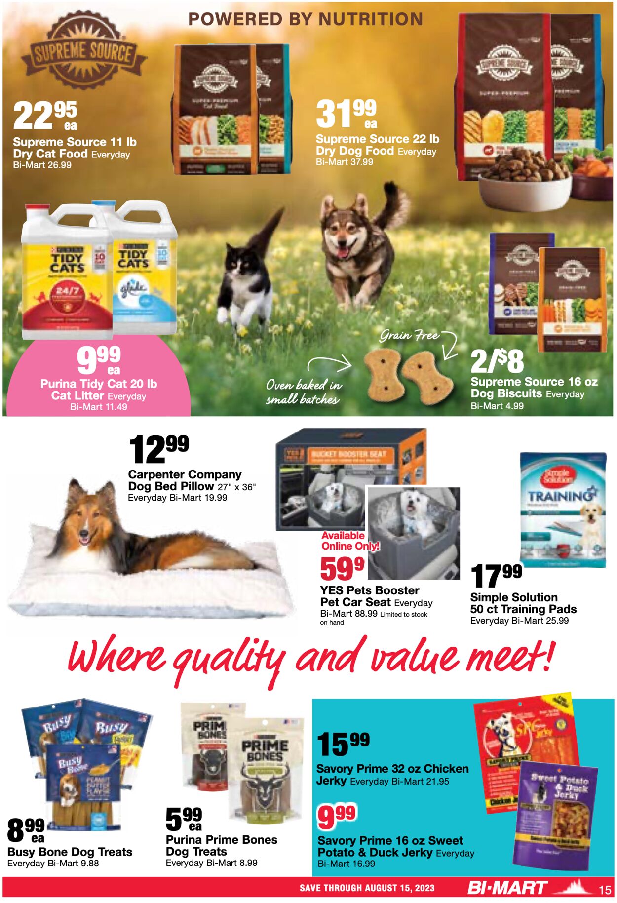 Bi-Mart Weekly Ad Circular - valid 08/01-08/08/2023 (Page 15)