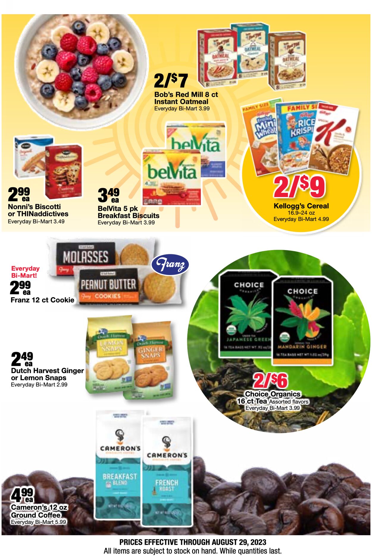 Bi-Mart Weekly Ad Circular - valid 08/16-08/23/2023 (Page 2)