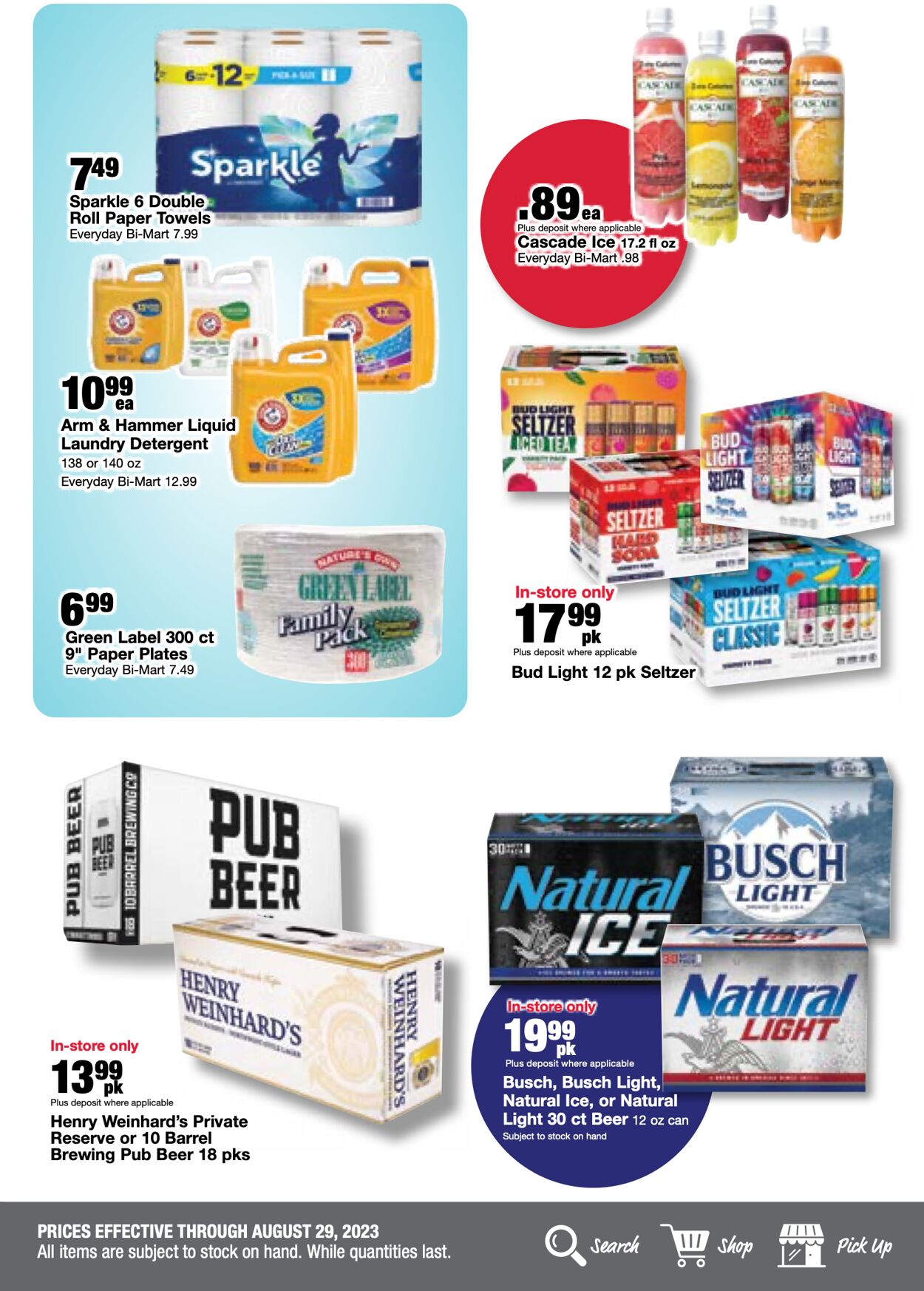 Bi-Mart Weekly Ad Circular - valid 08/16-08/23/2023 (Page 21)